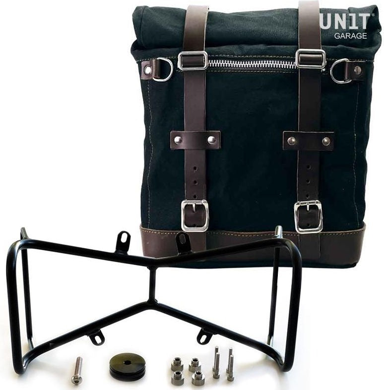 Unitgarage / ユニットガレージ Canvas Side Pannier Scram 22L-30L + Symmetrical Double Subframe NineT | U201-1632-A2