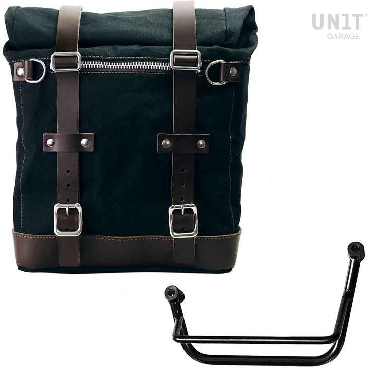 Unitgarage / ユニットガレージ Canvas Side Pannier Scram 22L-30L + Left Subframe Guzzi V85 TT | U201-2251SX