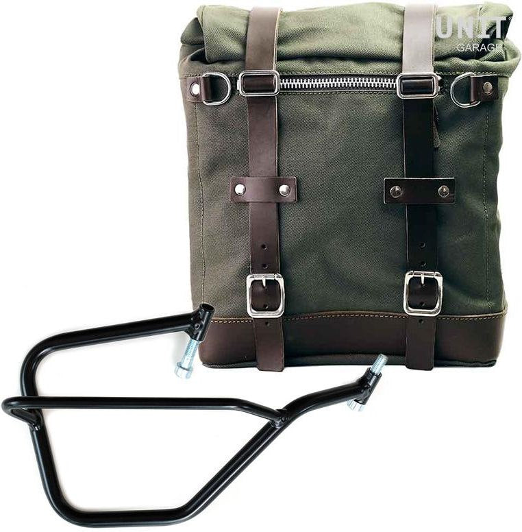 Unitgarage / ユニットガレージ Canvas Side Pannier Scram 22L-30L + Right Subframe Yamaha | U201-2504DX
