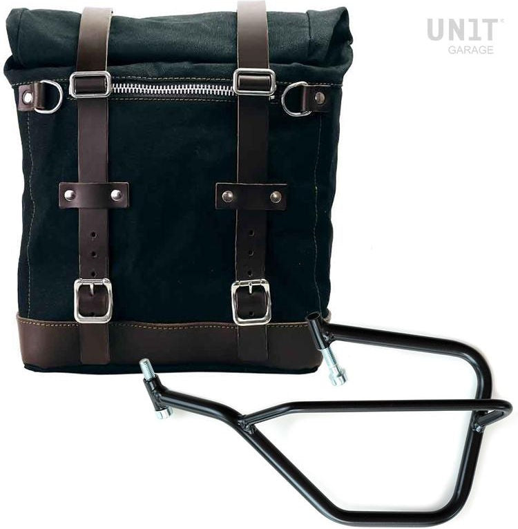 Unitgarage / ユニットガレージ Canvas Side Pannier Scram 22L-30L + Left Subframe Yamaha | U201-2504SX