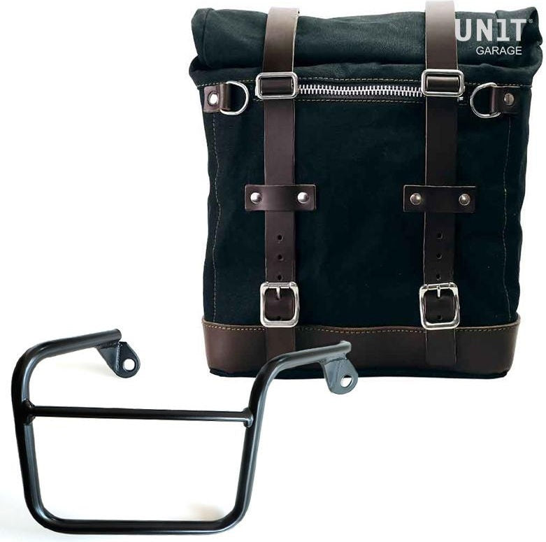 Unitgarage / ユニットガレージ Canvas Side Pannier Scram 22L-30L + Right Subframe Mash | U201-2600DX