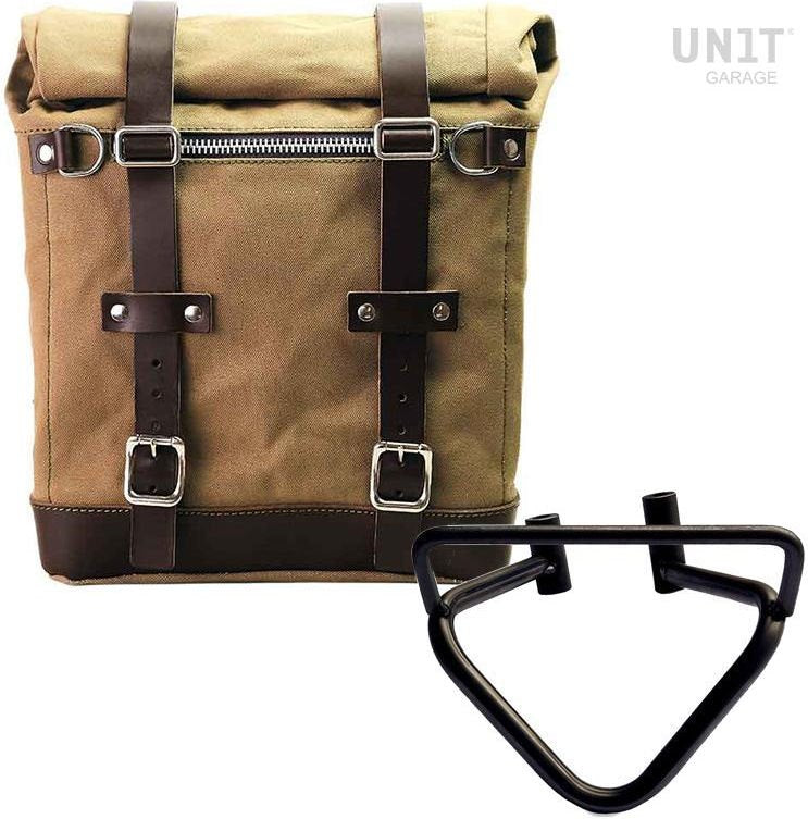 Unitgarage / ユニットガレージ Canvas Side Pannier Scram 22L-30L + Left Subframe husqvarna 401 (2020 until now) | U201-3003SX