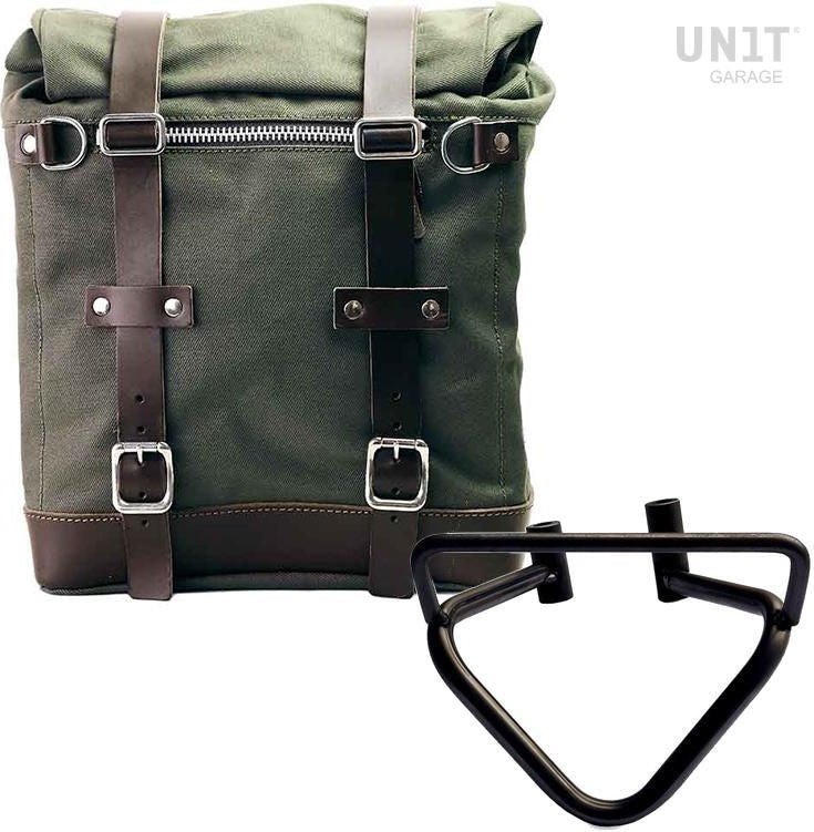 Unitgarage / ユニットガレージ Canvas Side Pannier Scram 22L-30L + Left Subframe husqvarna 401 (2020 until now) | U201-3003SX