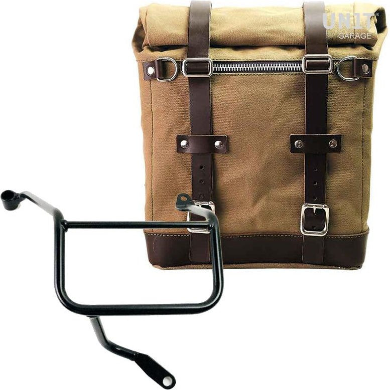 Unitgarage / ユニットガレージ Canvas Side Pannier Scram 22L-30L + Right Subframe Yamaha | U201-3208DX