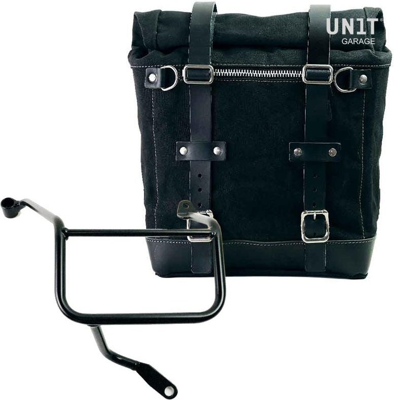 Unitgarage / ユニットガレージ Canvas Side Pannier Scram 22L-30L + Right Subframe Yamaha | U201-3208DX