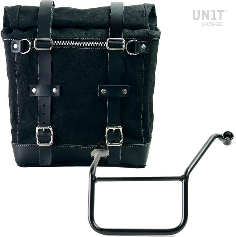 Unitgarage / ユニットガレージ Canvas Side Pannier Scram 22L-30L + Left Subframe Yamaha | U201-3208SX