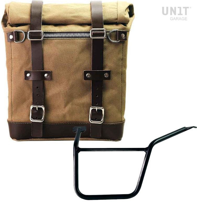 Unitgarage / ユニットガレージ Canvas Side Pannier Scram 22L-30L + Left Subframe Pan America 1250 | U201-3304SX