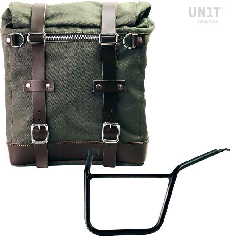 Unitgarage / ユニットガレージ Canvas Side Pannier Scram 22L-30L + Left Subframe Pan America 1250 | U201-3304SX