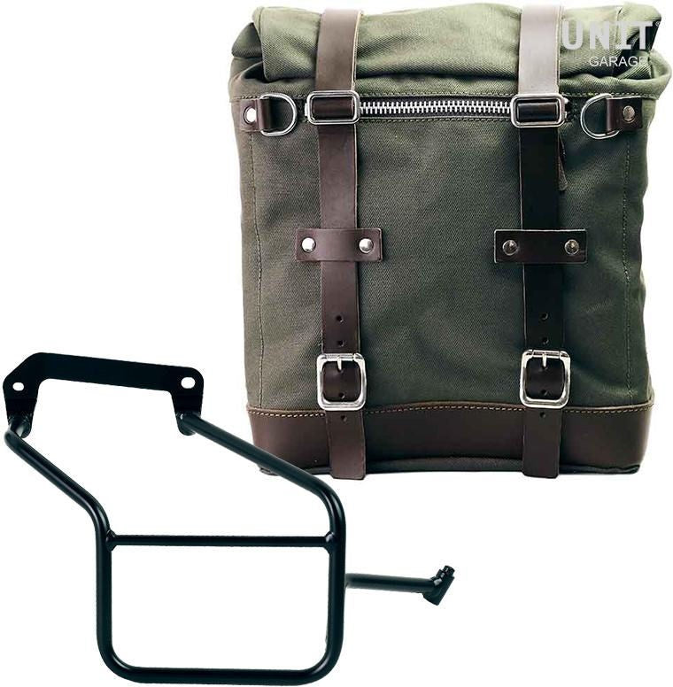 Unitgarage / ユニットガレージ Canvas Side Pannier Scram 22L-30L + Right Subframe Aprilia Tuareg 660 | U201-3600DX