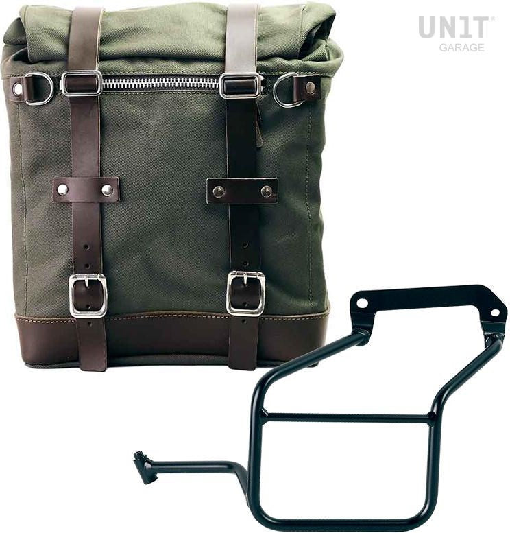 Unitgarage / ユニットガレージ Canvas Side Pannier Scram 22L-30L + Left Subframe Aprilia Tuareg 660 | U201-3600SX