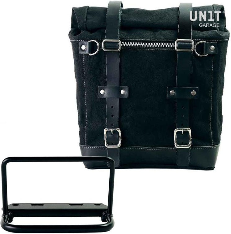 Unitgarage / ユニットガレージ Canvas Side Pannier Scram 22L-30L + Subframe Royal Enfield | U201-3800