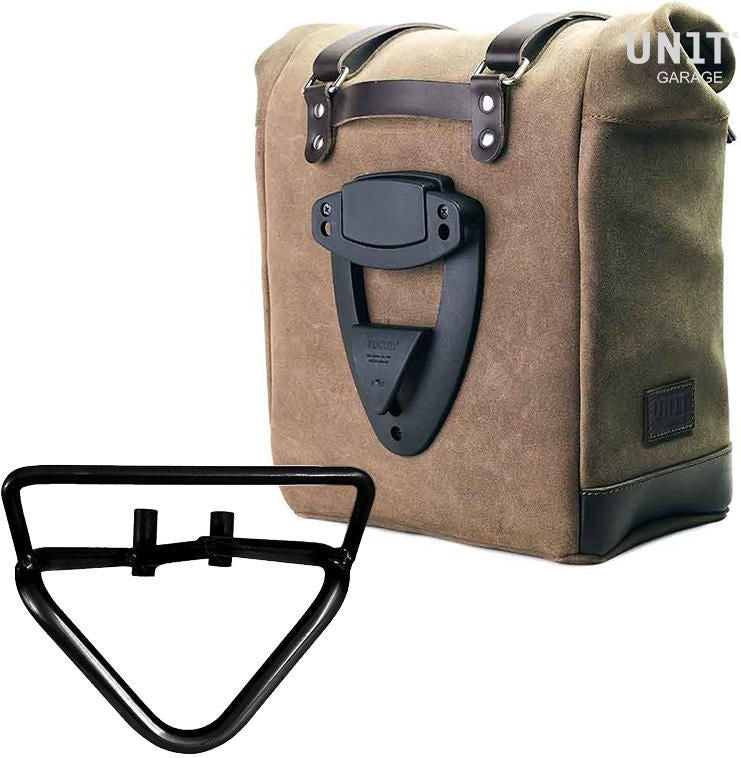 Unitgarage / ユニットガレージ Waxed suede side pannier Scram 22L-30L + Right Subframe husqvarna 401 (2020 until now) | U202-3004DX
