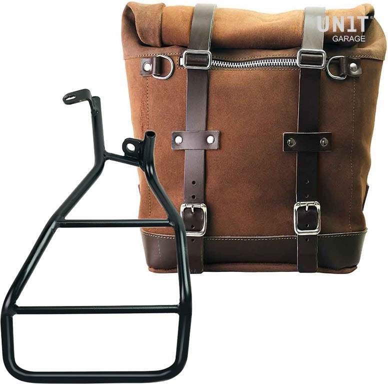 Unitgarage / ユニットガレージ Waxed suede side pannier Scram 22L-30L + Right Subframe Sportster S 1250 | U202-3320DX