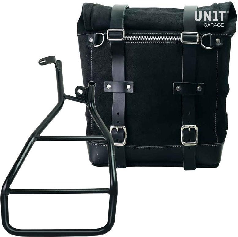Unitgarage / ユニットガレージ Waxed suede side pannier Scram 22L-30L + Right Subframe Sportster S 1250 | U202-3320DX