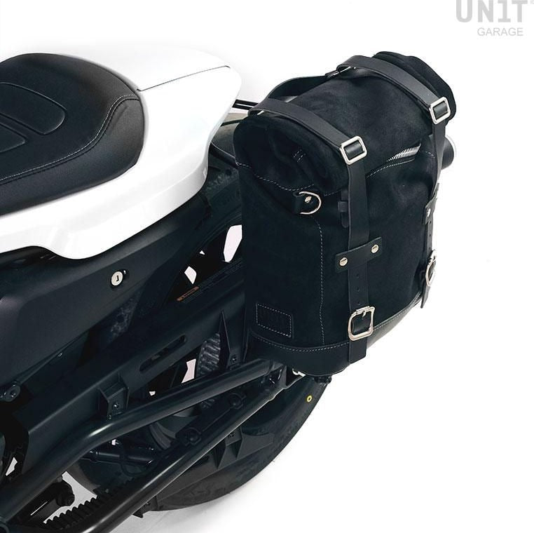 Unitgarage / ユニットガレージ Waxed suede side pannier Scram 22L-30L + Left Subframe Sportster S 1250 | U202-3320SX