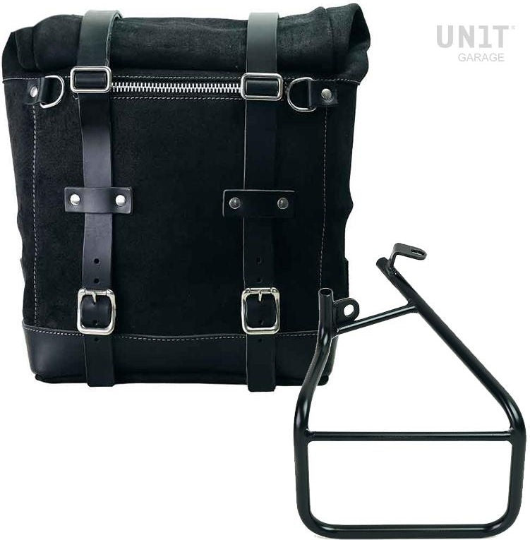Unitgarage / ユニットガレージ Waxed suede side pannier Scram 22L-30L + Left Subframe Sportster S 1250 | U202-3320SX