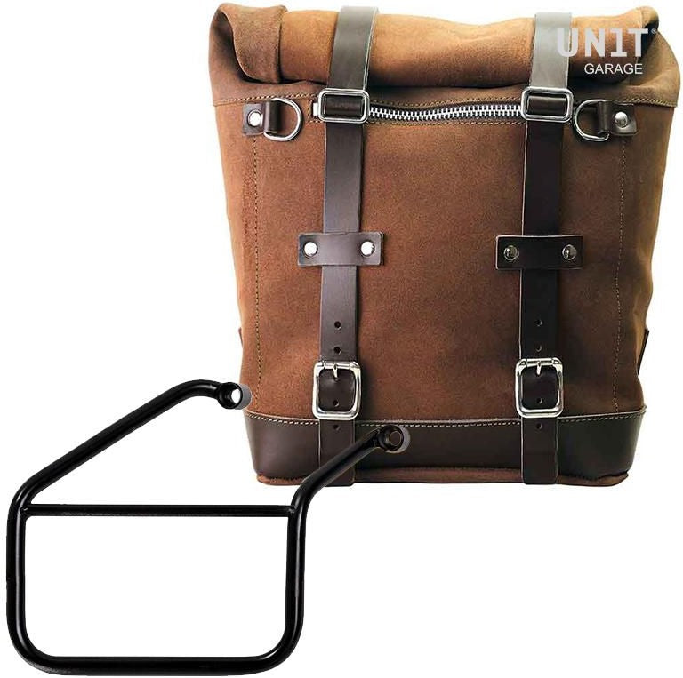 Unitgarage / ユニットガレージ Waxed suede side pannier Scram 22L-30L + Right Subframe Triumph Trident 660 | U202-3500DX