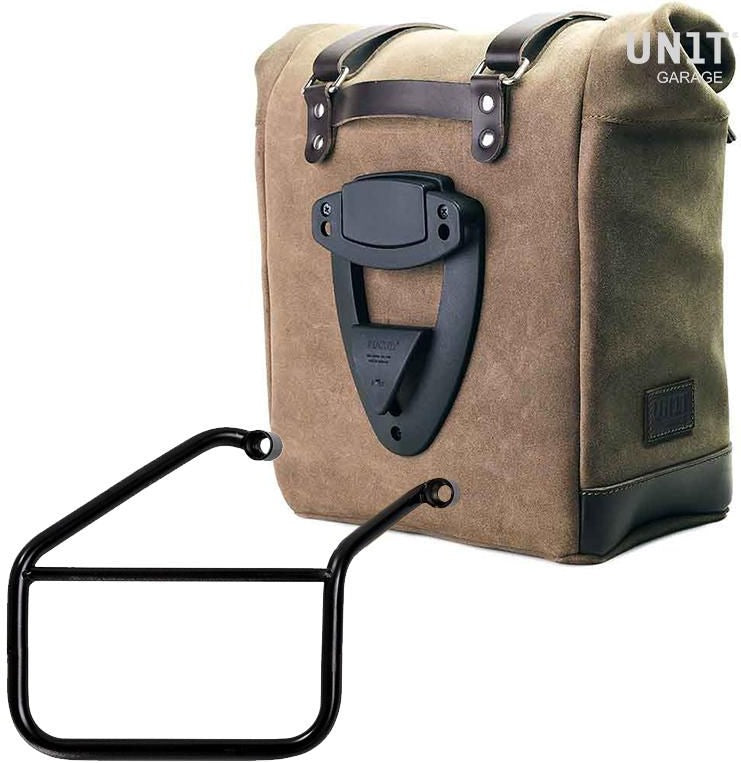 Unitgarage / ユニットガレージ Waxed suede side pannier Scram 22L-30L + Right Subframe Triumph Trident 660 | U202-3500DX