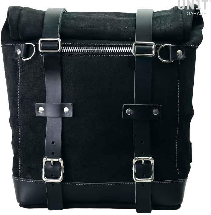 Unitgarage / ユニットガレージ Waxed suede side pannier Scram 22L-30L | U202