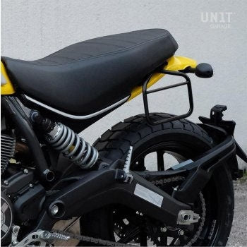 Unitgarage / ユニットガレージ Khali side pannier in TPU + Subframe Ducati Scrambler | UG001-1007
