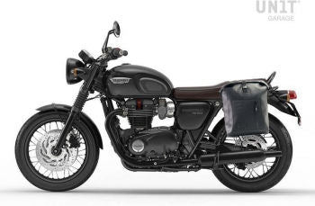 Unitgarage / ユニットガレージ Khali side pannier in TPU + Left Subframe Triumph T100 Bonneville (2017 until now) | UG001-1011SX