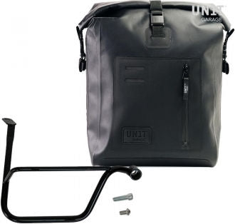 Unitgarage / ユニットガレージ Khali side pannier in TPU + Right Subframe Triumph Thruxton & Thruxton R 1200 (2016 until now) | UG001-1020DX