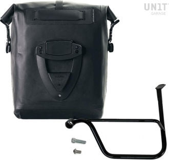 Unitgarage / ユニットガレージ Khali side pannier in TPU + Left Subframe Triumph Thruxton & Thruxton R 1200 (2016 until now) | UG001-1020SX