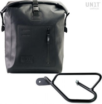 Unitgarage / ユニットガレージ Khali side pannier in TPU + Left Subframe Guzzi V9 Bobber | UG001-2250SX