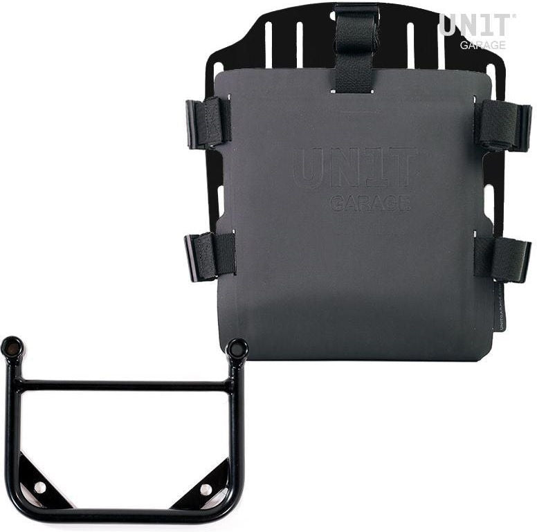 Unitgarage / ユニットガレージ Aluminum bag holder with adjustable front in Hypalon and Quick Release System + Universal subframe | UG007-U000-1006