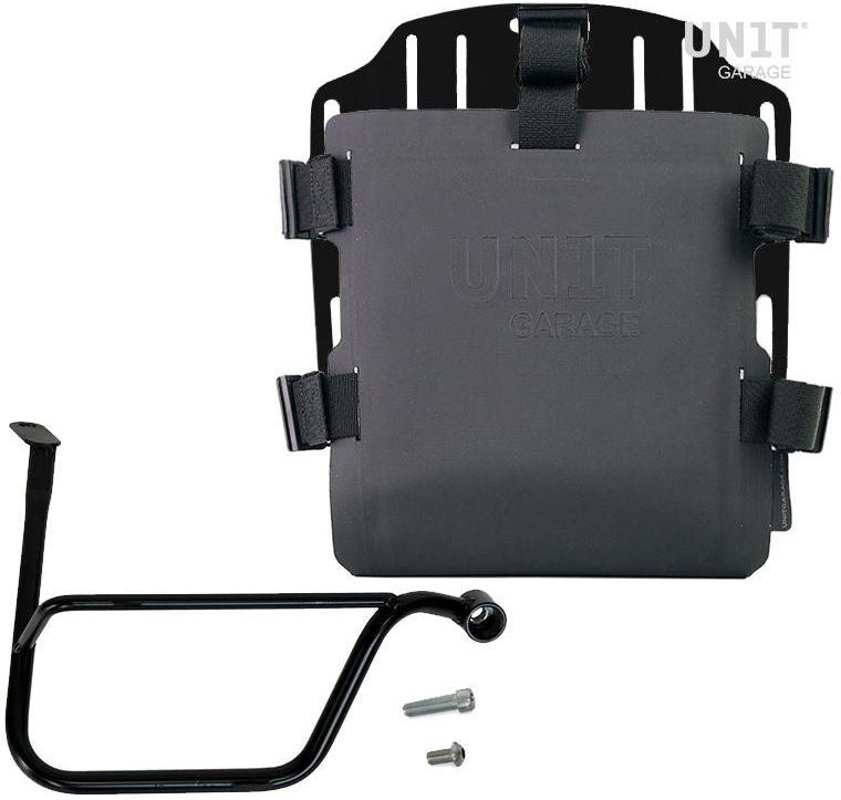 Unitgarage / ユニットガレージ Aluminum bag holder with adjustable front in Hypalon and Quick Release System + subframe | UG007-U000-1020DX