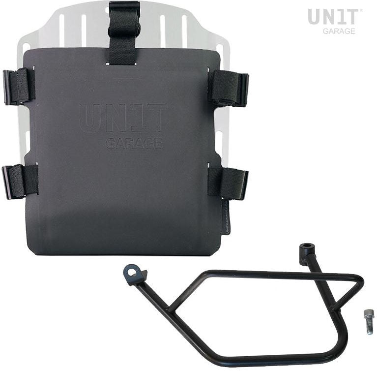 Unitgarage / ユニットガレージ Aluminum bag holder with adjustable front in Hypalon and Quick Release System + subframe | UG007-U000-1021SX