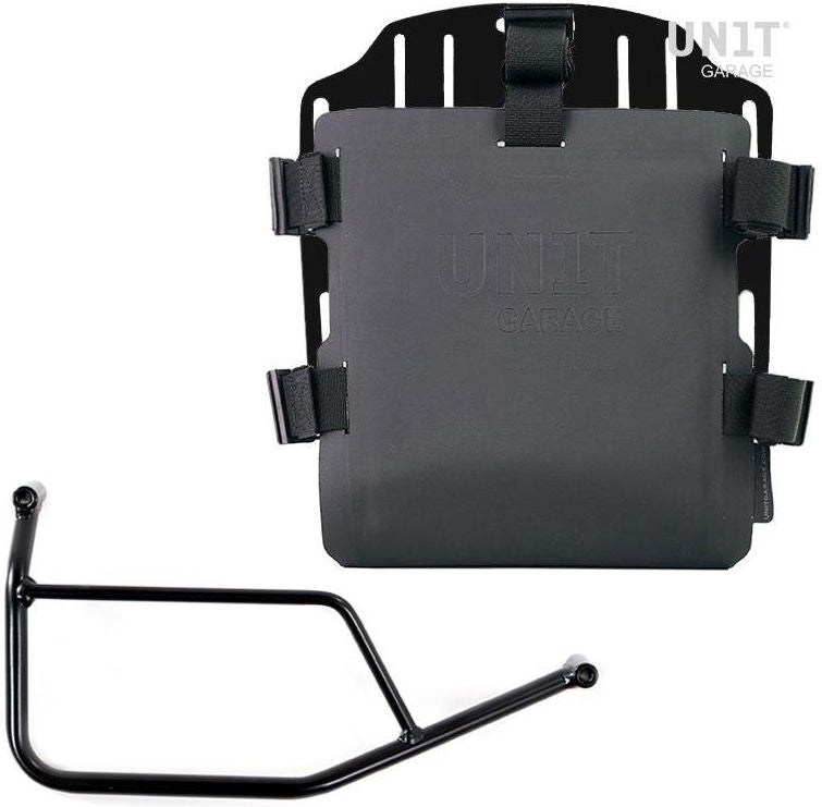 Unitgarage / ユニットガレージ Aluminum bag holder with adjustable front in Hypalon and Quick Release System + subframe | UG007-U000-1421