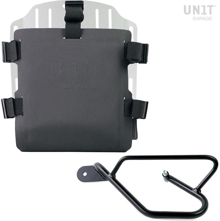 Unitgarage / ユニットガレージ Aluminum bag holder with adjustable front in Hypalon and Quick Release System + subframe | UG007-U000-2250SX