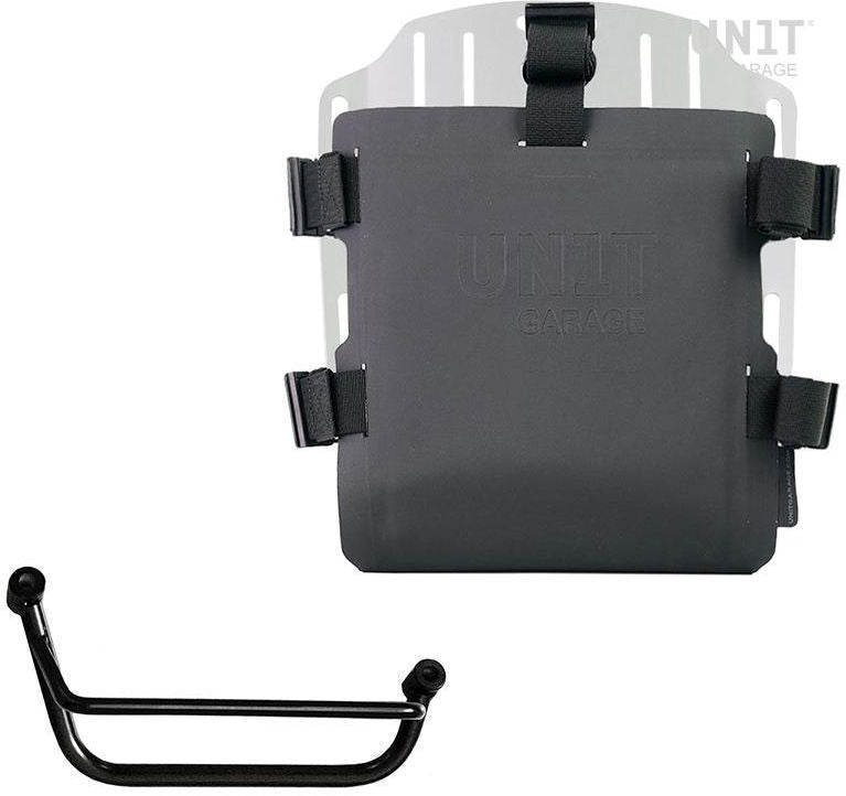 Unitgarage / ユニットガレージ Aluminum bag holder with adjustable front in Hypalon and Quick Release System + subframe | UG007-U000-2251DX