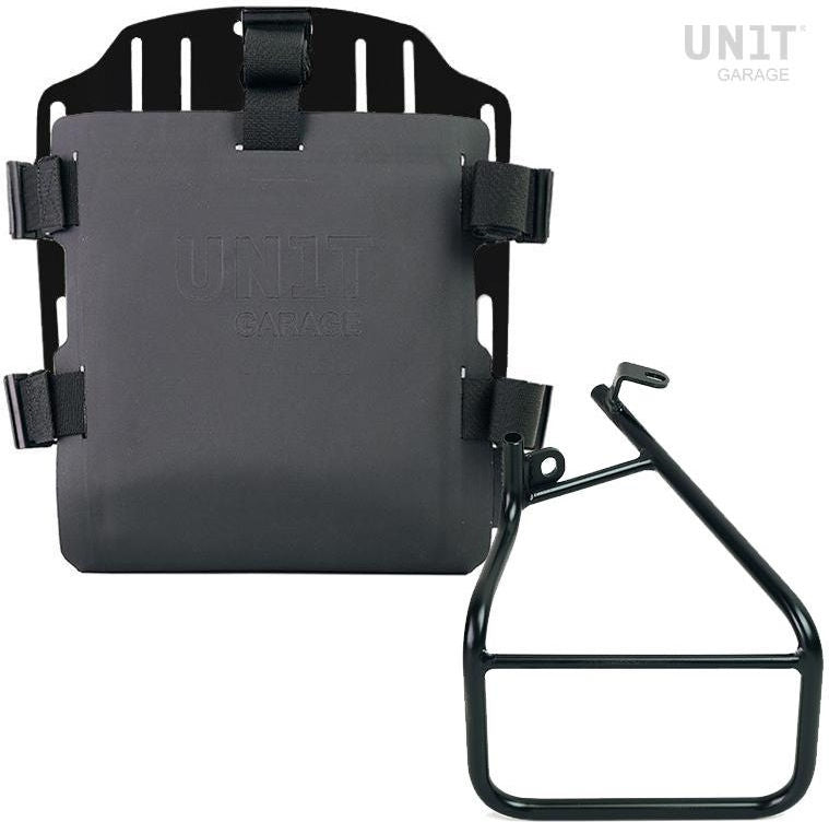 Unitgarage / ユニットガレージ Aluminum bag holder with adjustable front in Hypalon and Quick Release System + subframe | UG007-U000-3320SX