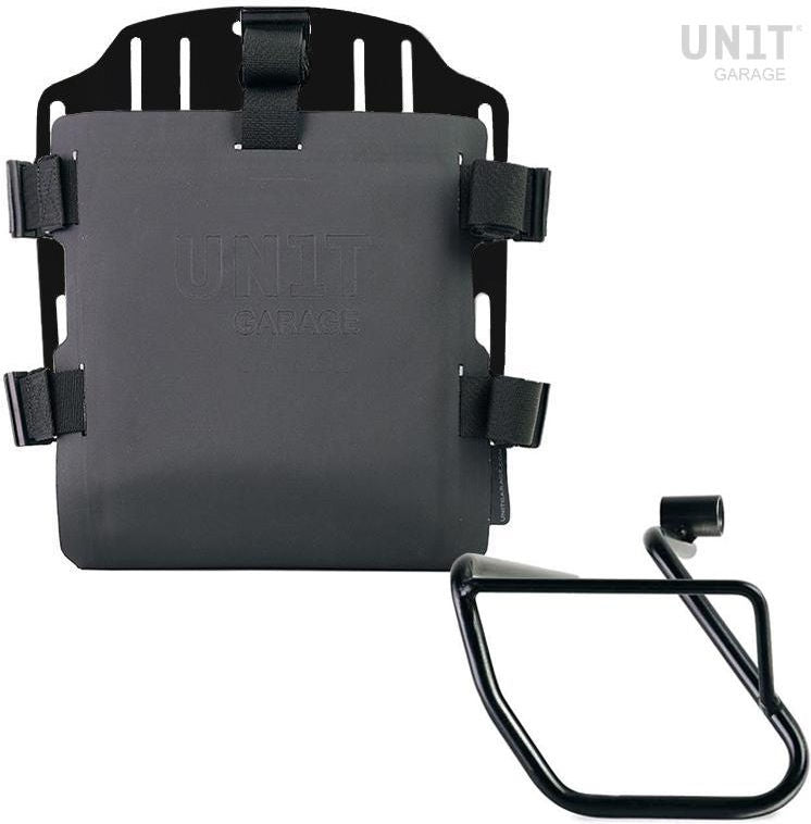 Unitgarage / ユニットガレージ Aluminum bag holder with adjustable front in Hypalon and Quick Release System + subframe | UG007-U000-3700SX