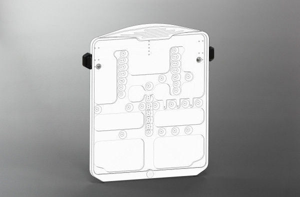 Wunderkind / ワンダーカインド LEDインジケーター littleOne ナンバープレートフレーム (ブラック) | 106409-F15