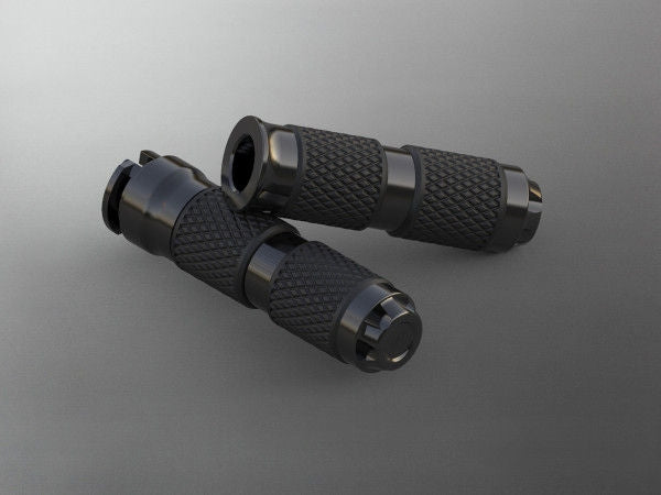 Wunderkind (ワンダーカインド) グリップセット 22 mm ハンドルバー Indian / 貫通タイプ ブラック | 106601-F15
