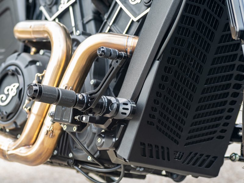 Wunderkind (ワンダーカインド) カバーハウジング Indian Scout モデル ブラック| 106731-F15
