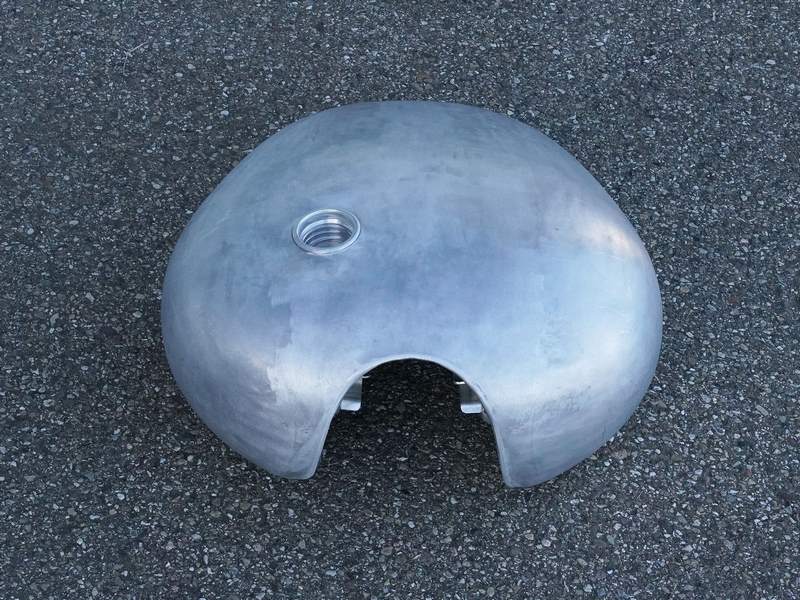 Wunderkind (ワンダーカインド) アルミガスタンクBigger Bobber®コンプリート 未塗装| 106874-F33