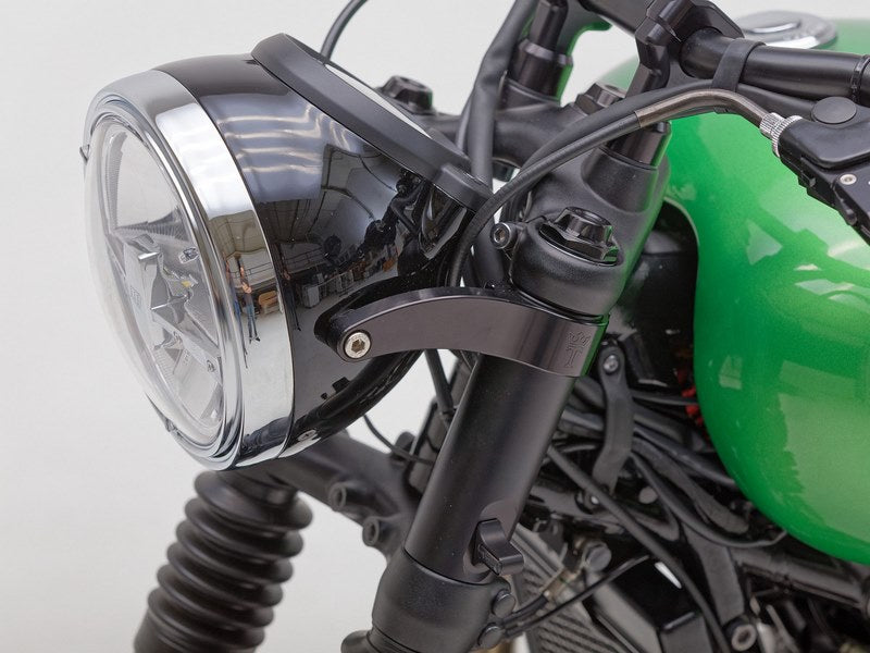 Wunderkind / ワンダーカインド Scheinwerfer TWINTON® 7 LED mit Aufnahme originalen Tacho (ブラック) | 106957-F15