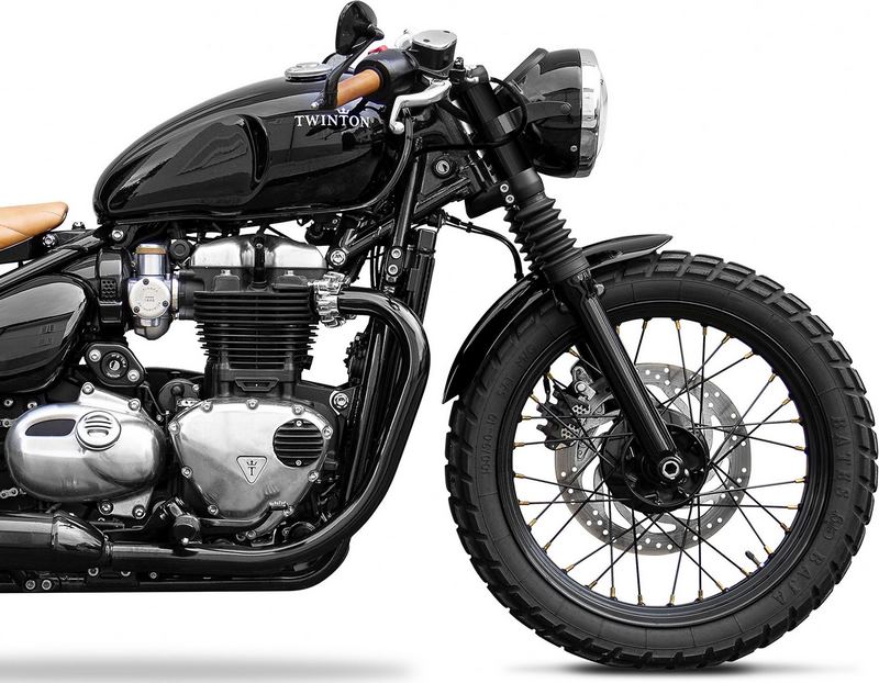 Wunderkind / ワンダーカインド Scheinwerfer TWINTON® 7 LED mit Aufnahme originalen Tacho (ブラック) | 106957-F15