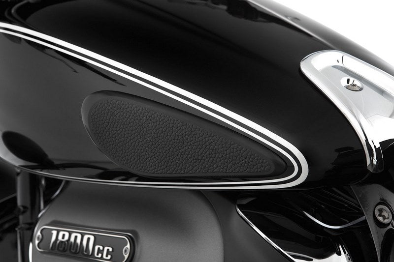 Wunderlich / ワンダーリッヒ tank protection pad Classic - Two-part - black | 10018-002