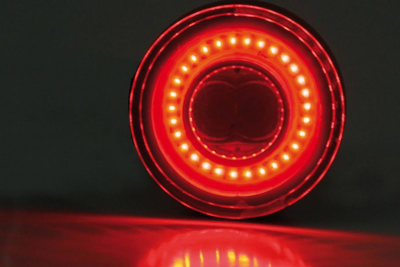 WUNDERLICH / ワンダーリッヒ ハイサイダーリアライトブレーキライトアポロバレットインジケーターセット - ブラック | 18000-100