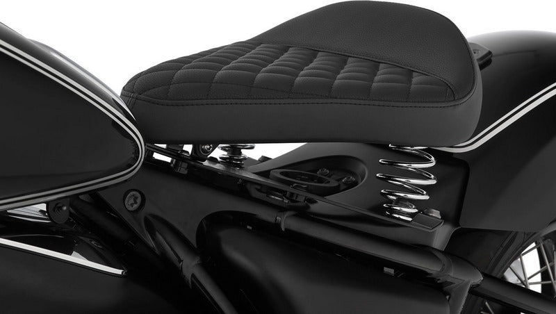 Wunderlich / ワンダーリッヒ Swinging saddle »RockBob« for series rear end - Artificial leather - black | 18700-012
