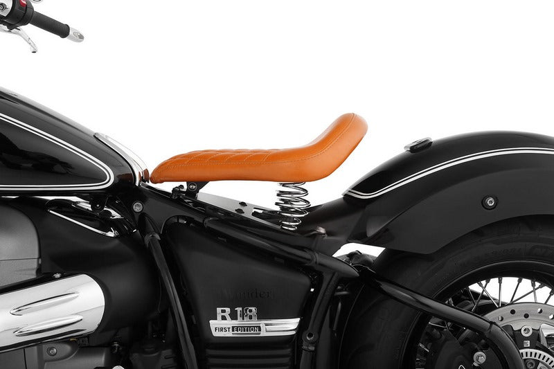 Wunderlich / ワンダーリッヒ Swinging Saddle »RockBob« with original tail - Genuine leather - brown | 18700-014