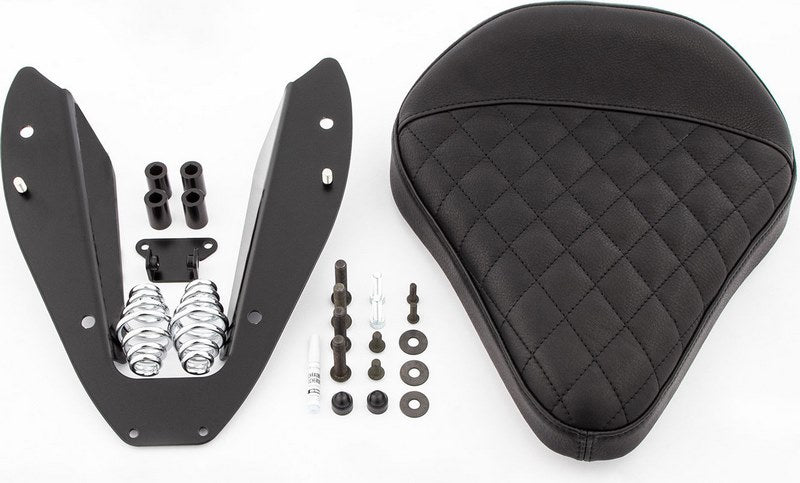 Wunderlich / ワンダーリッヒ Swing saddle RockBob for Rear fender RockBob - Genuine leather - black | 18700-113