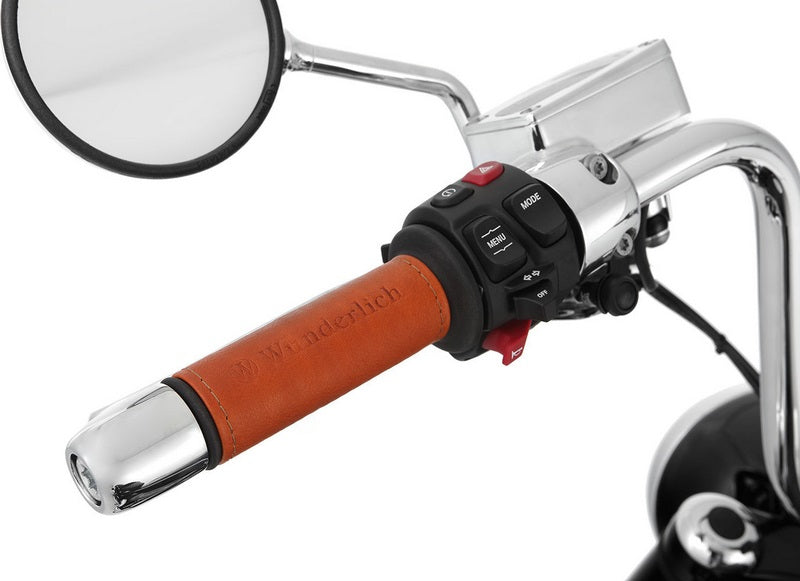 WUNDERLICH / ワンダーリッヒ ハンドル用レザースリーブ BMW R 18 | 18701-000