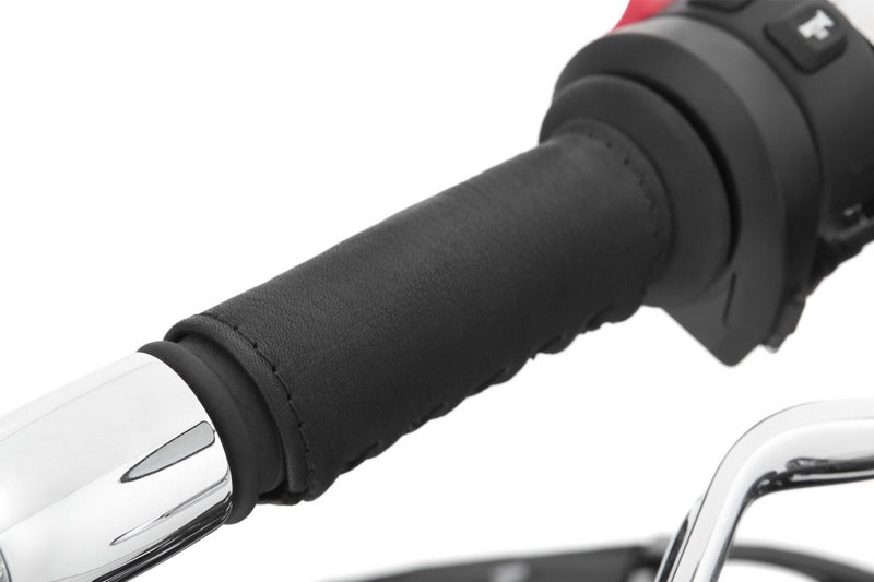 WUNDERLICH / ワンダーリッヒ ハンドル用レザースリーブ BMW R 18 - セット - ブラック | 18701-002