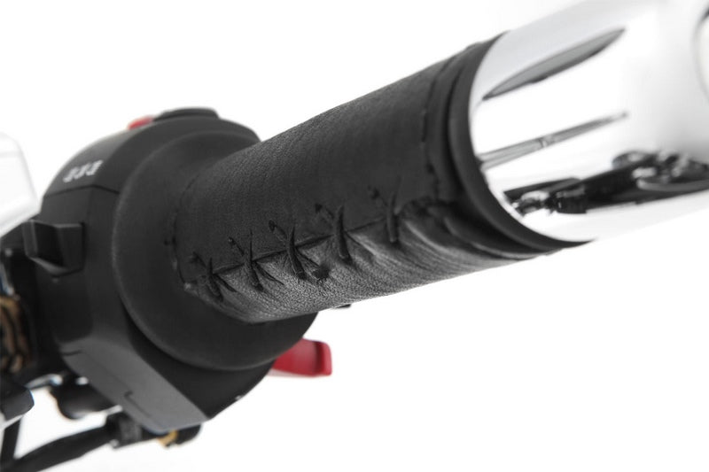 WUNDERLICH / ワンダーリッヒ ハンドル用レザースリーブ BMW R 18 - セット - ブラック | 18701-002